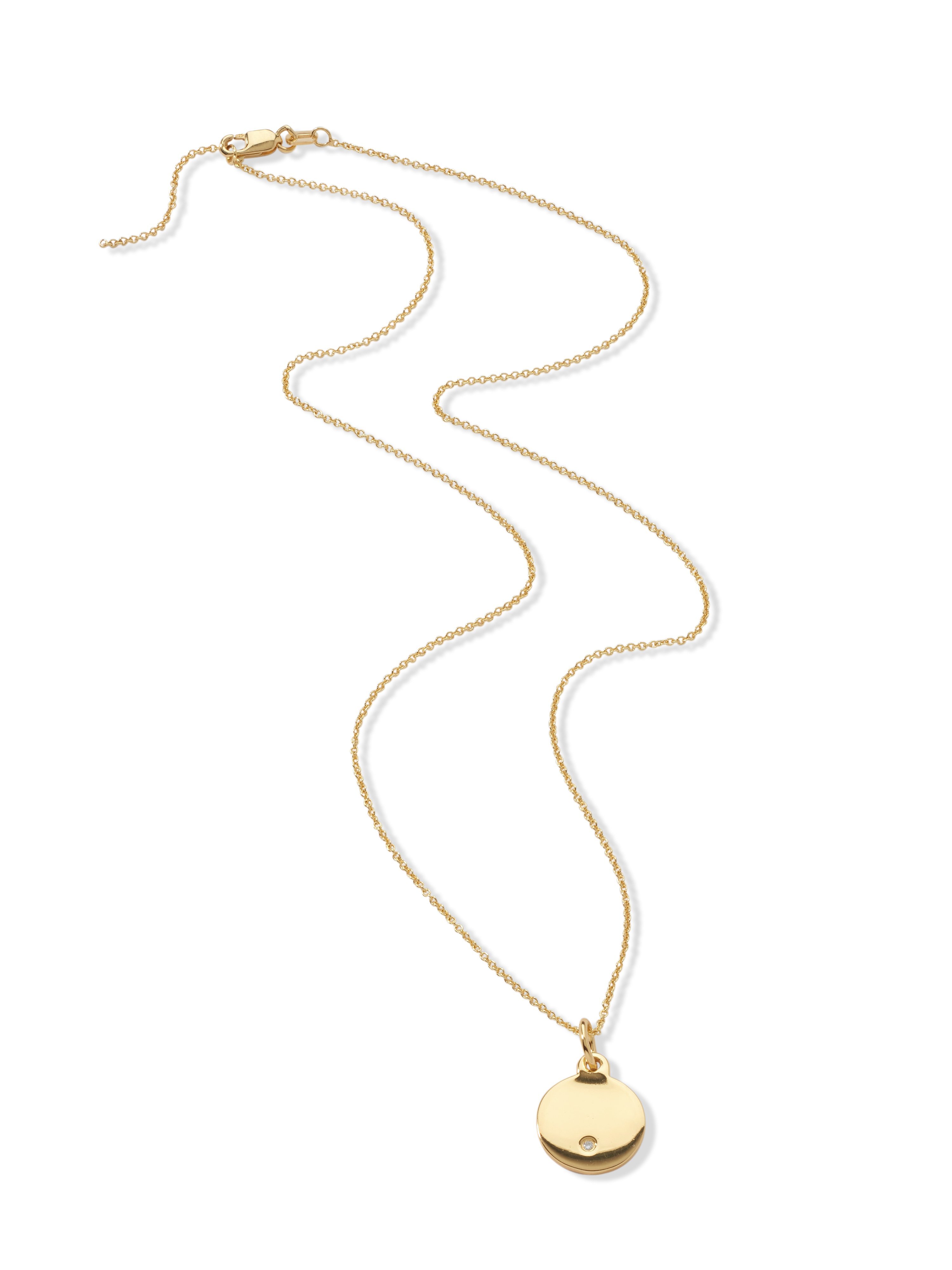 Necklace made of gold-plated 925 sterling silver Uta Raasch gold