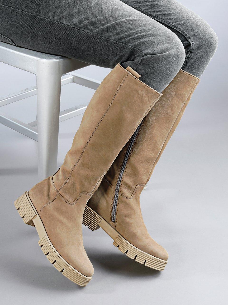 Gabor Comfort boots in nubuck - dark