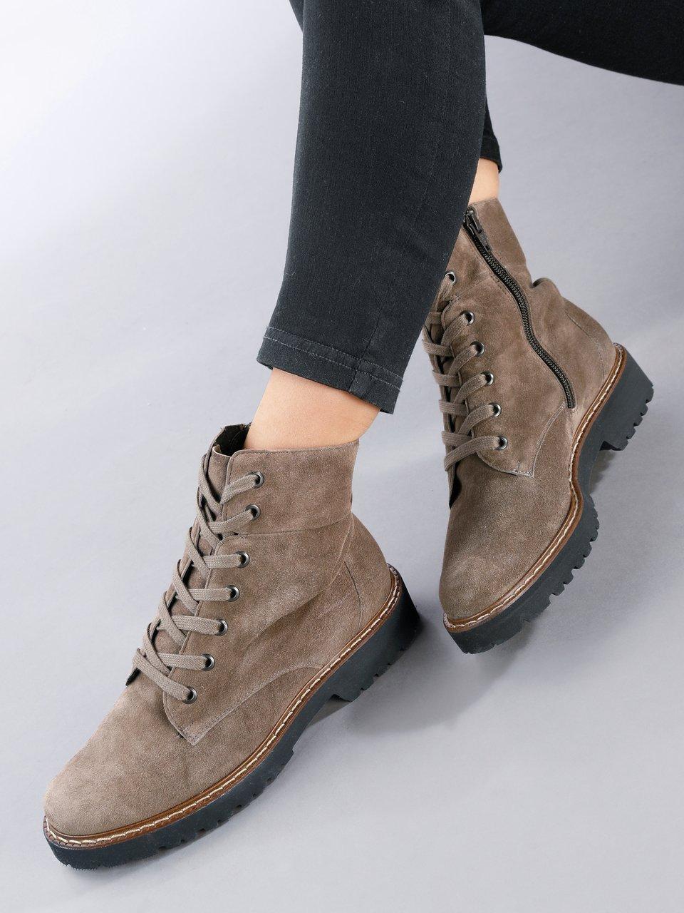 Semler Les bottines lacets taupe