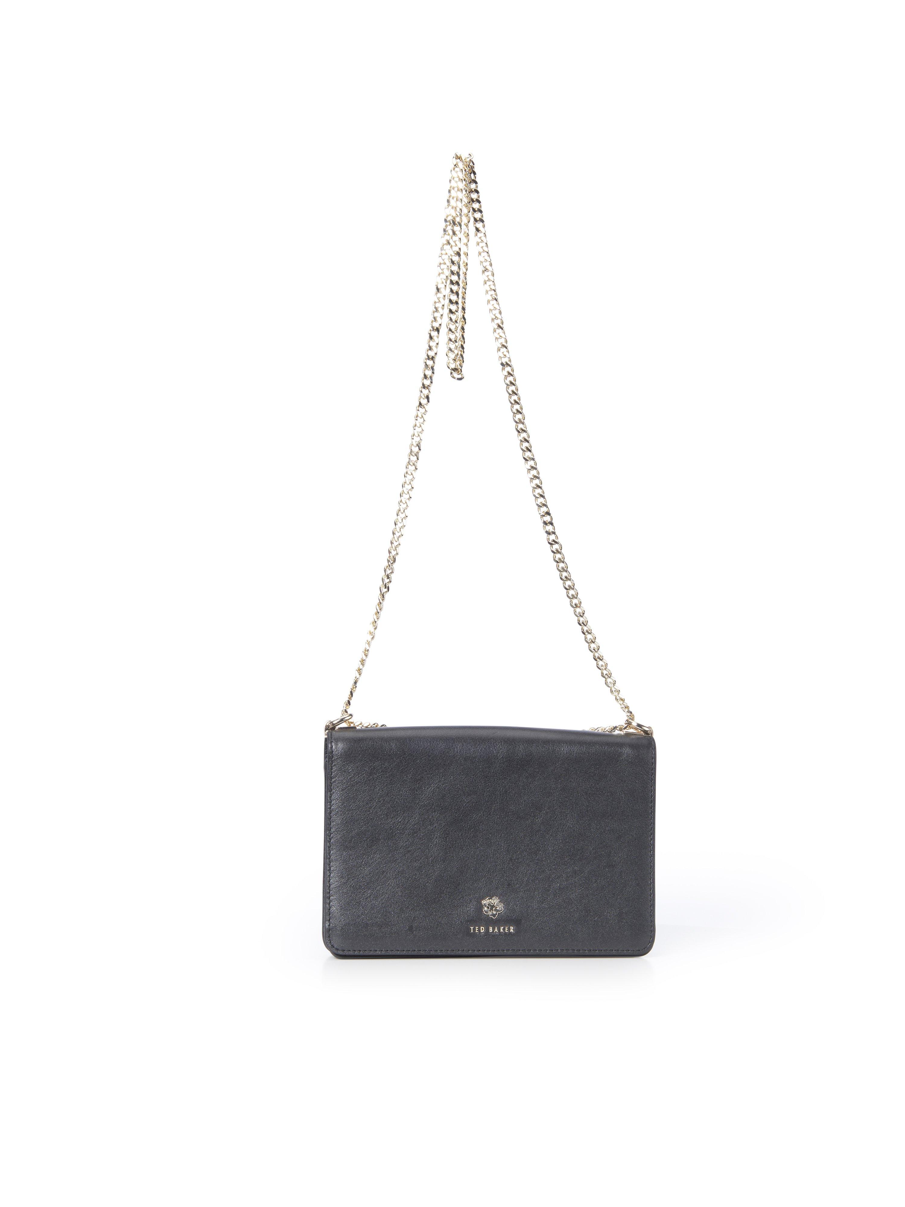 Ted Baker Kleine Crossbodytas / Schoudertas Dames - Leer - Jorjey - Zwart