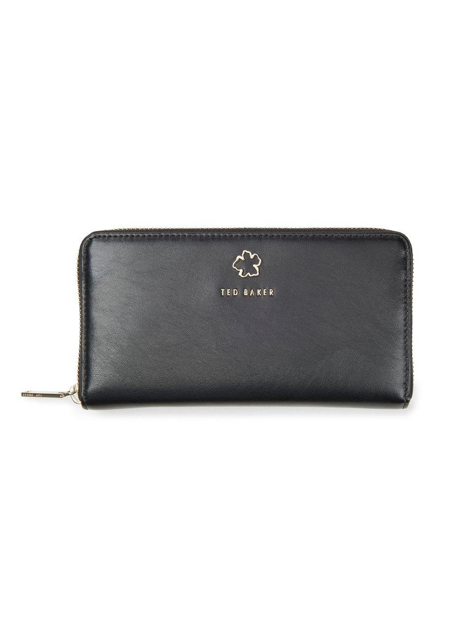 Ted Baker Dames ritsportemonnee Leer - Zwart