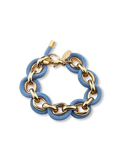 KATHY JEWELS - Bracelet with links made of gold-plated brass
