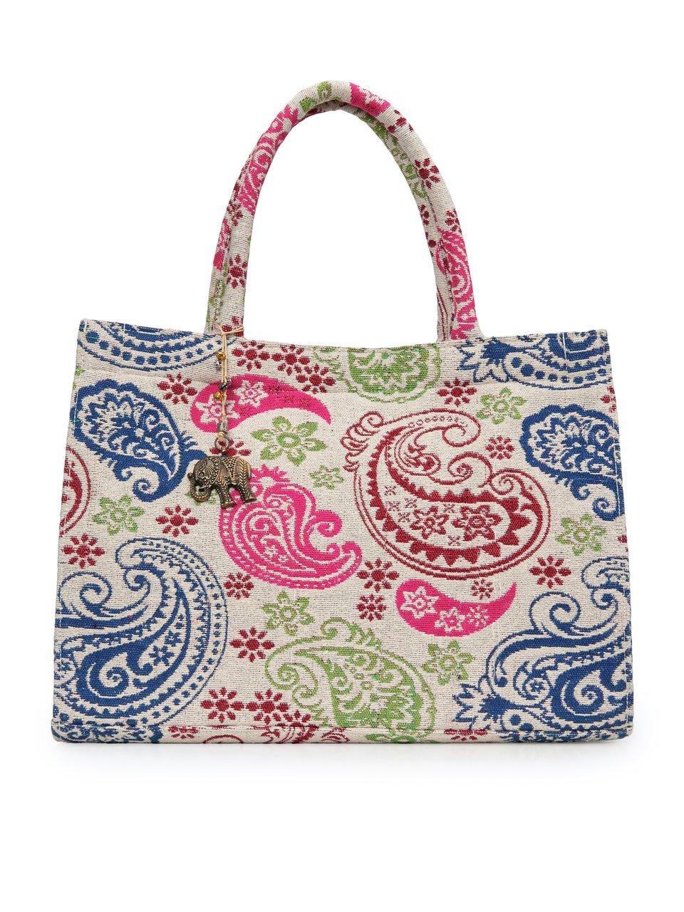 Shopper Van Anokhi wit