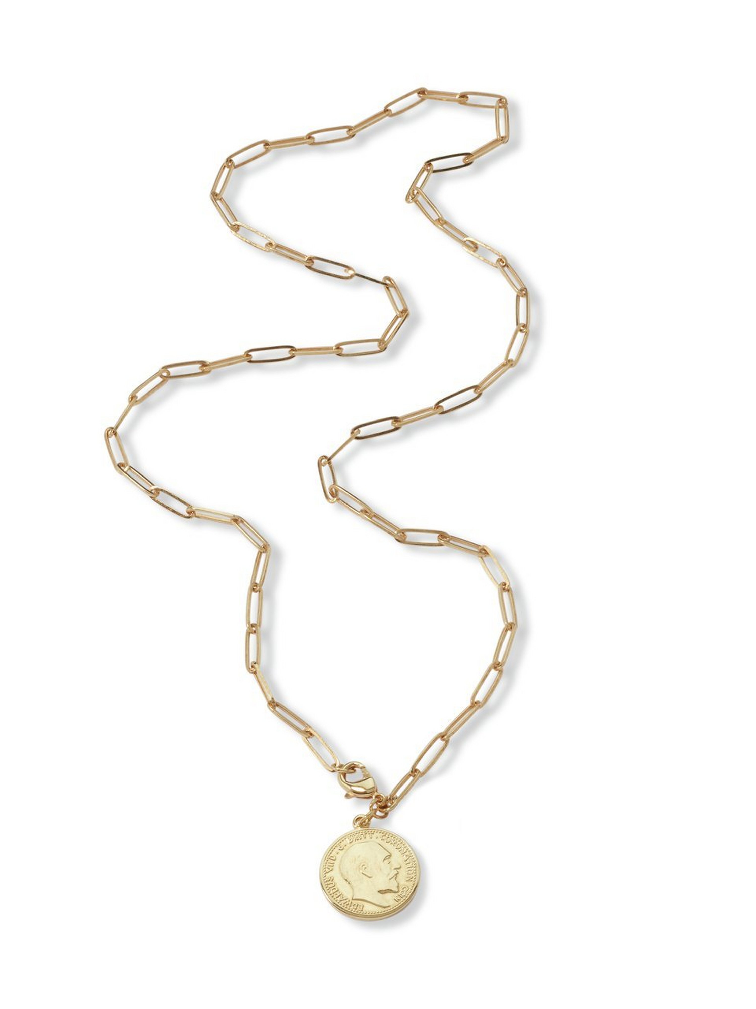 Necklace chain links Uta Raasch gold