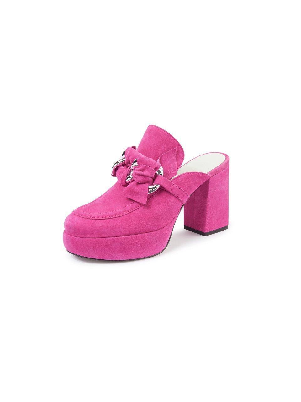 Slippers plateauzool Indie Van Kennel & Schmenger pink