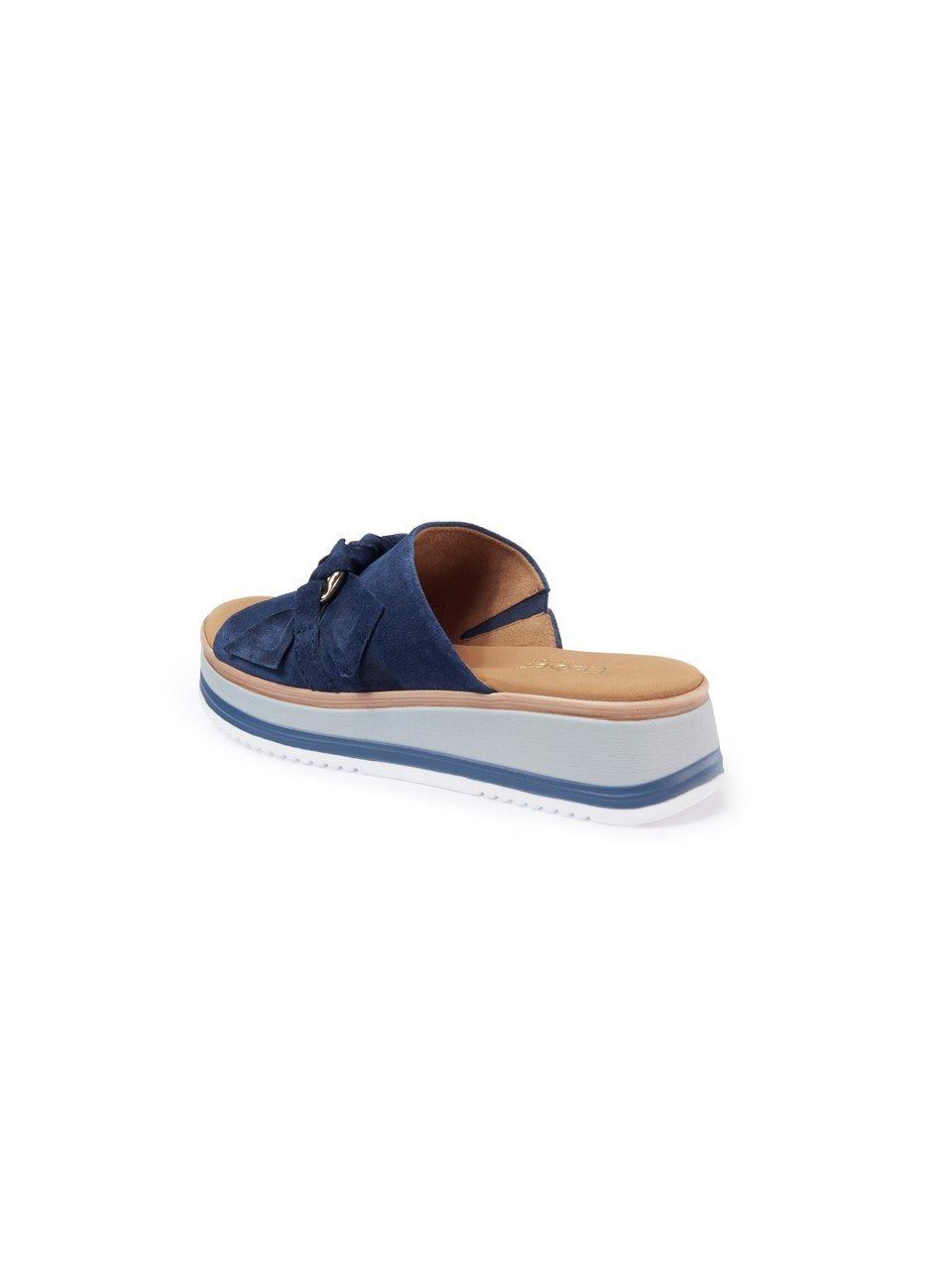 Plateau-Pantolette Gabor Comfort blau