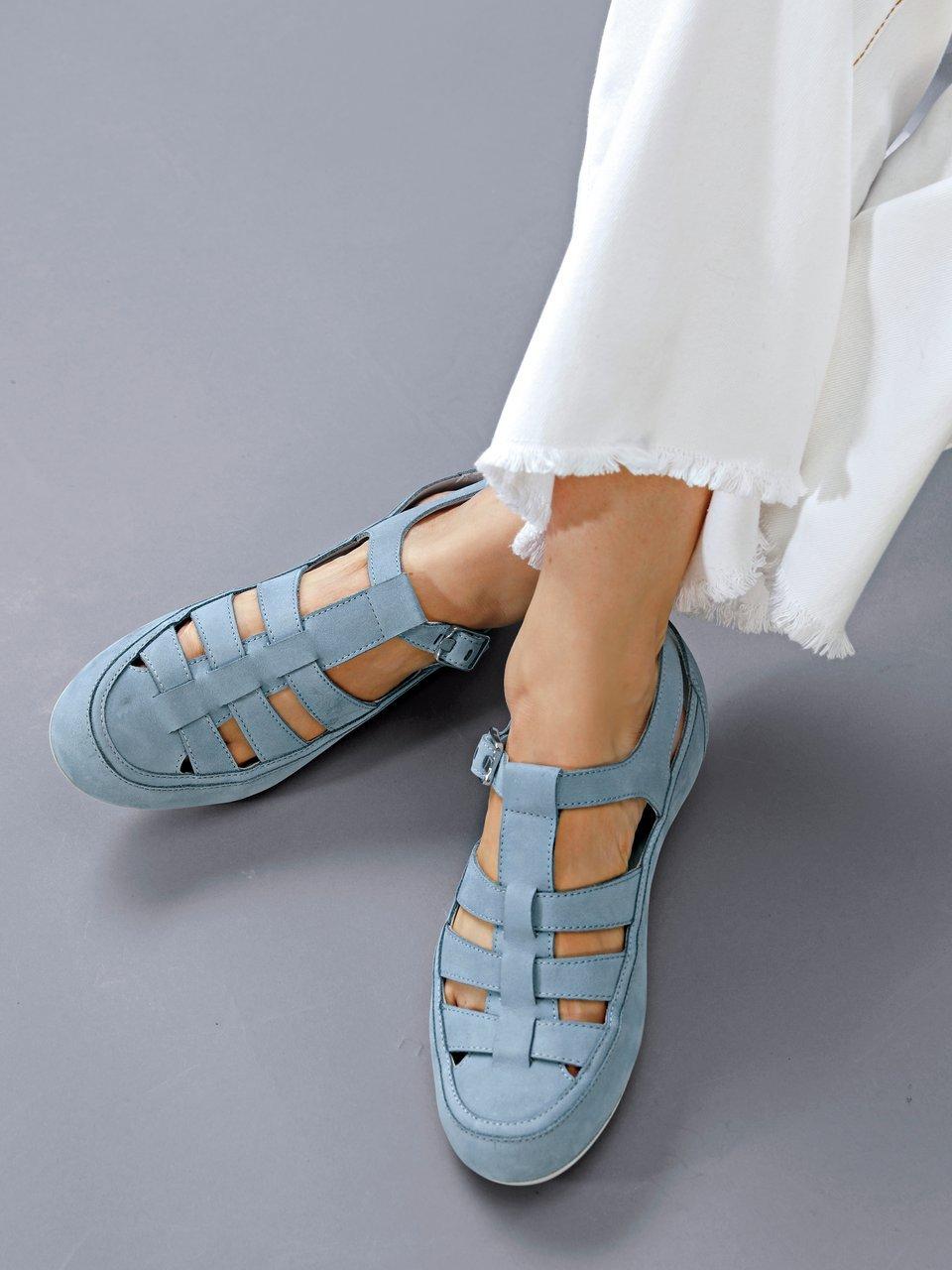 Candice Cooper - Les sandales en cuir nubuck de veau