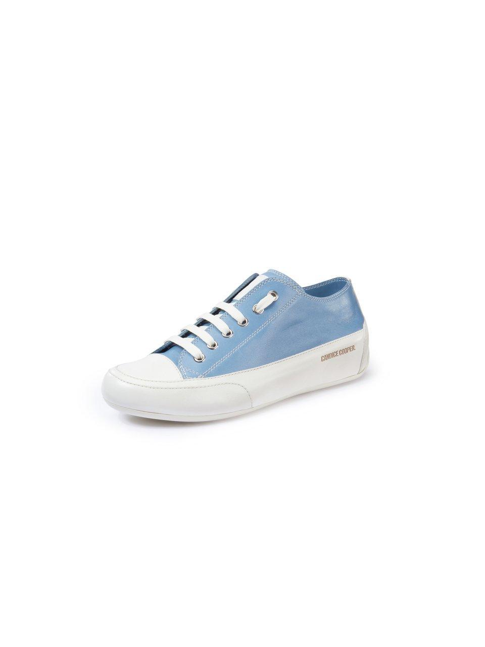 Sneakers Rock kalfsnappaleer Van Candice Cooper blauw