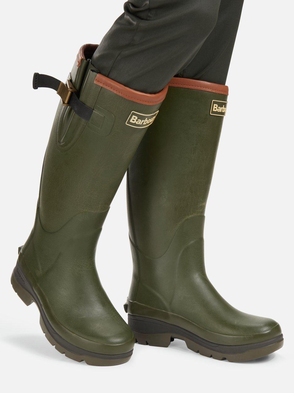 Barbour Les bottes en caoutchouc olive