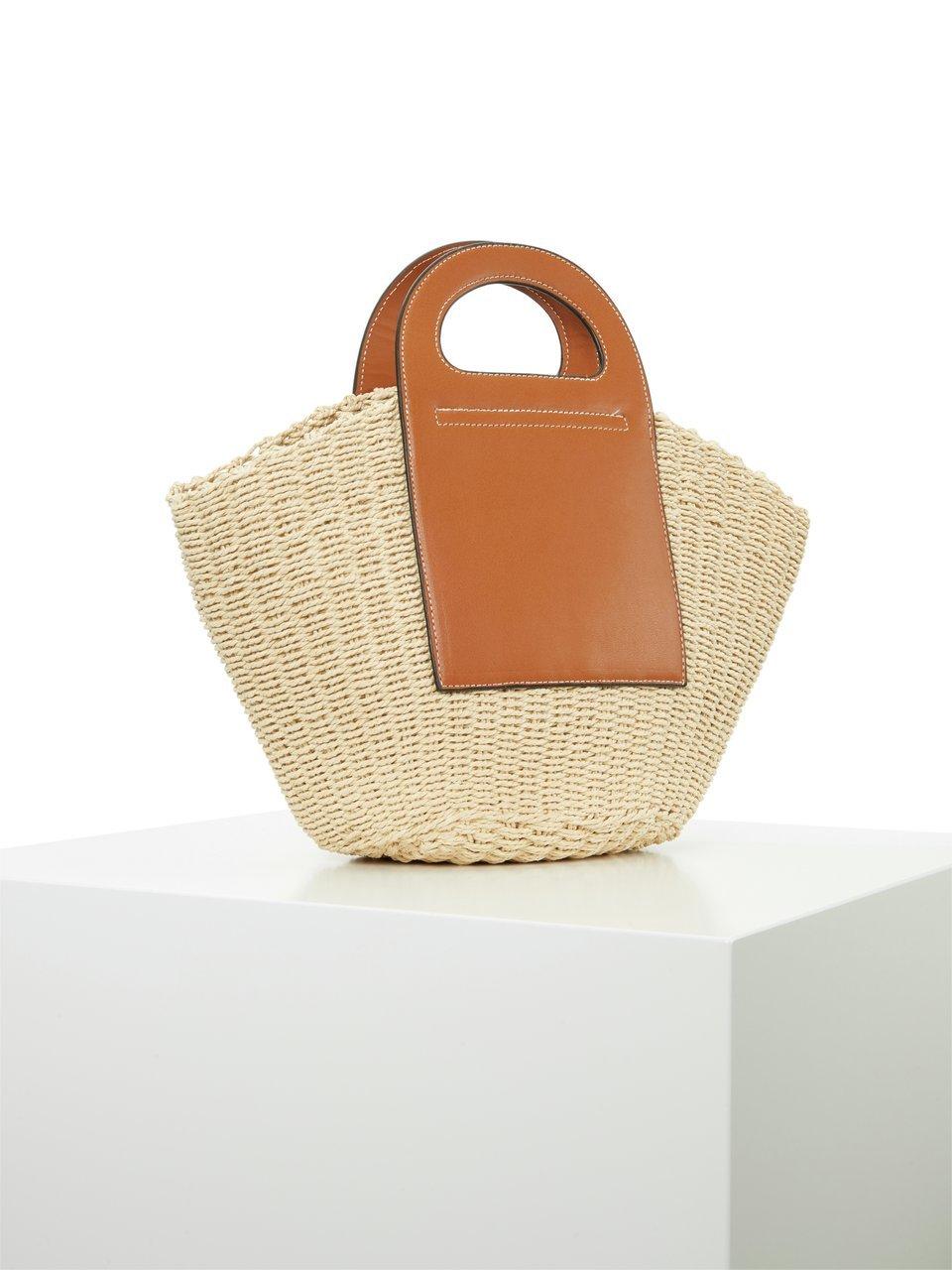 Ongeldig hefboom Flash Peter Hahn - Tas van stro - naturel/cognac