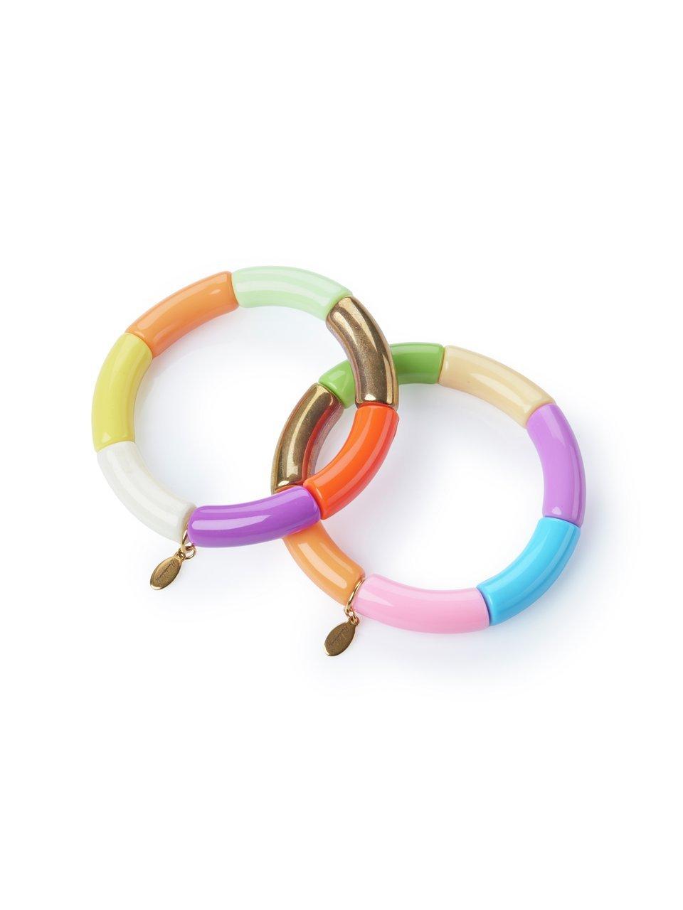 Juwelenkind - Set van 2 elastische armbanden