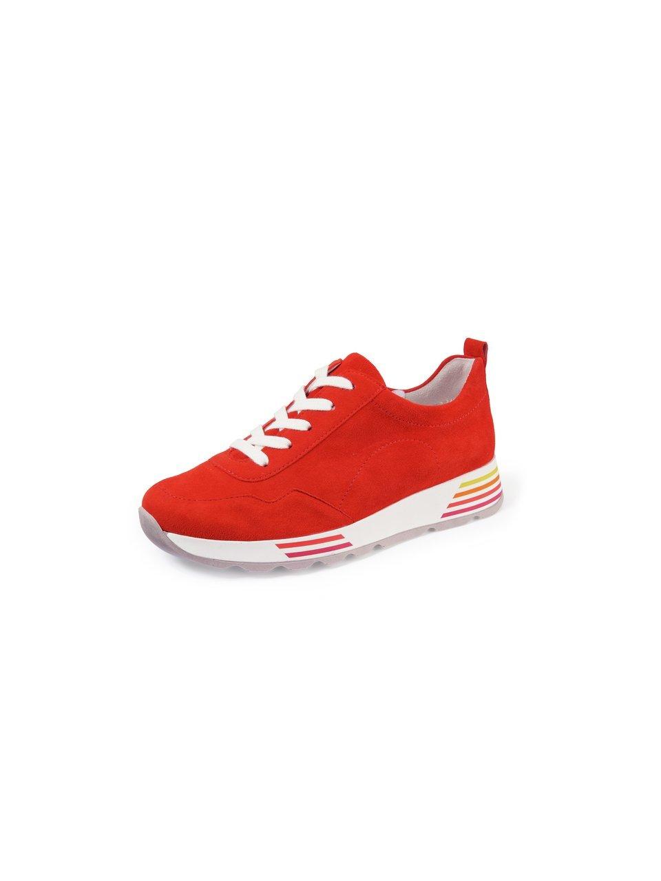 Sneakers 100% leer Van Semler rood