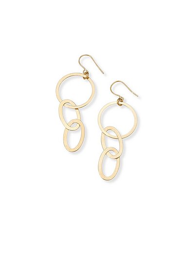 Uta Raasch - Earrings with 2 oval elements