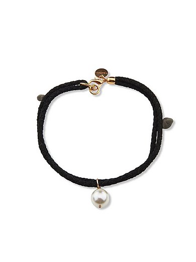 KATHY JEWELS - Wrap bracelet with shell bead