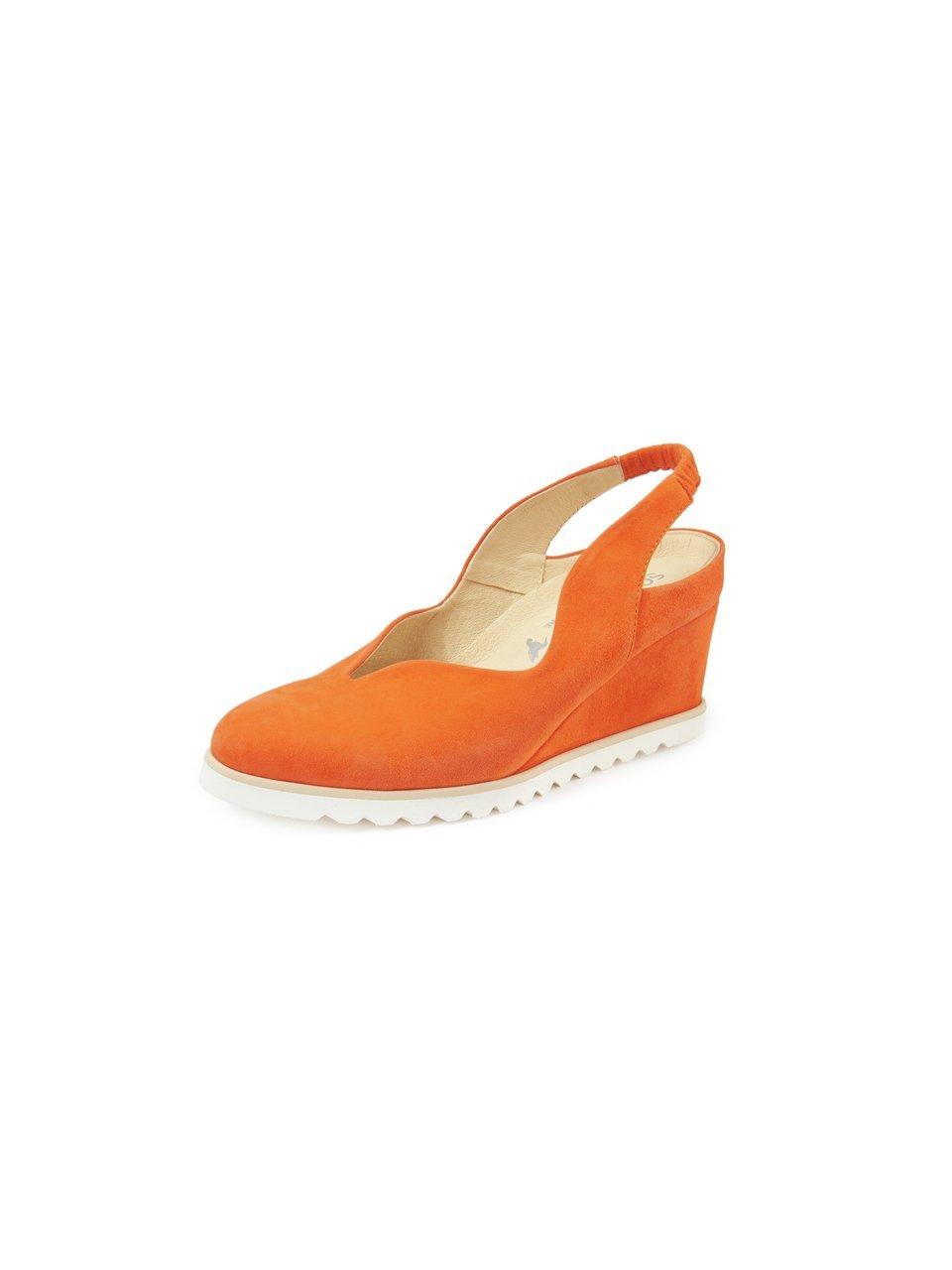 Slingpumps Mira Van Softwaves oranje