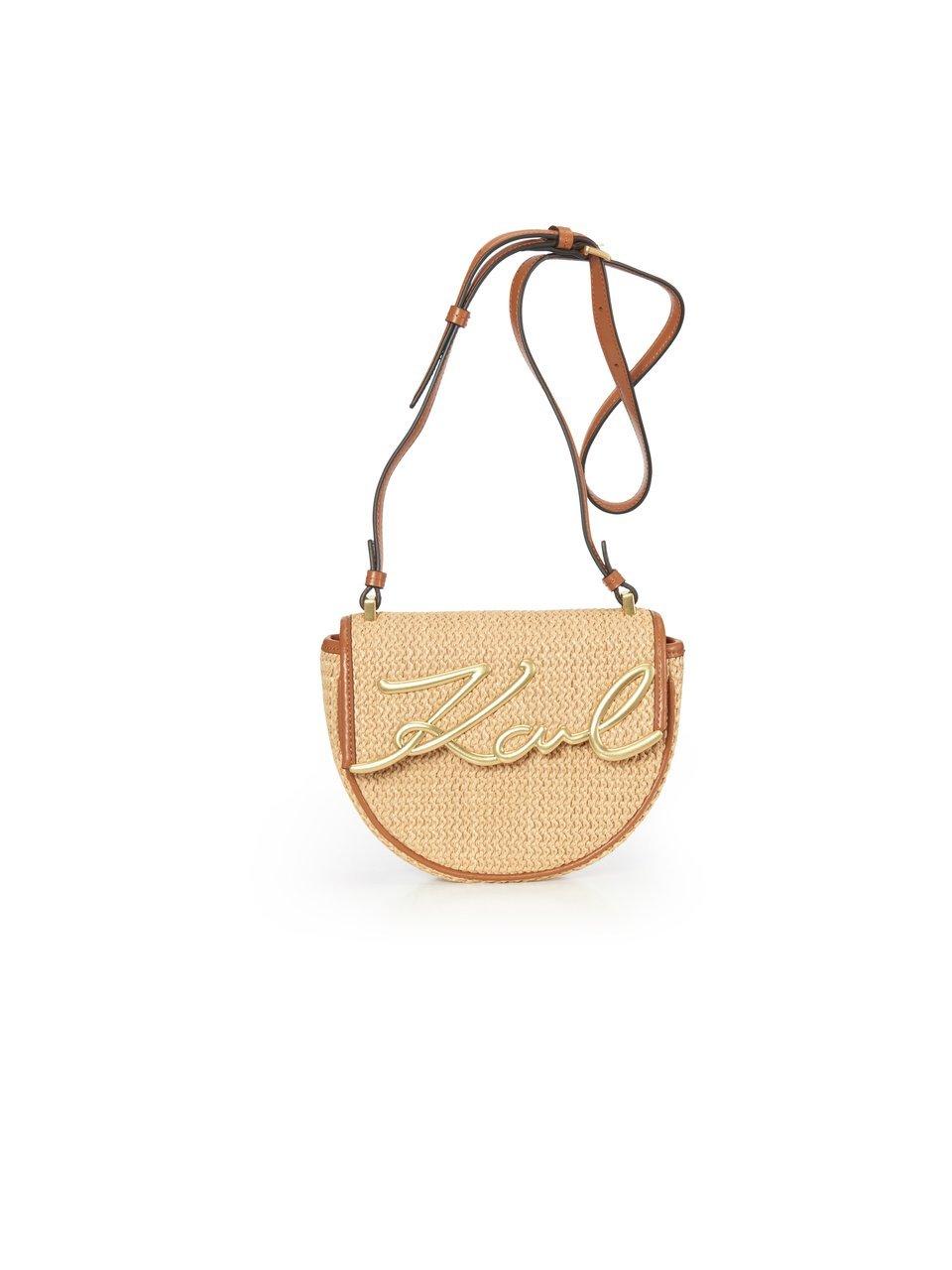 Image of Shoulder bag Karl Lagerfeld beige