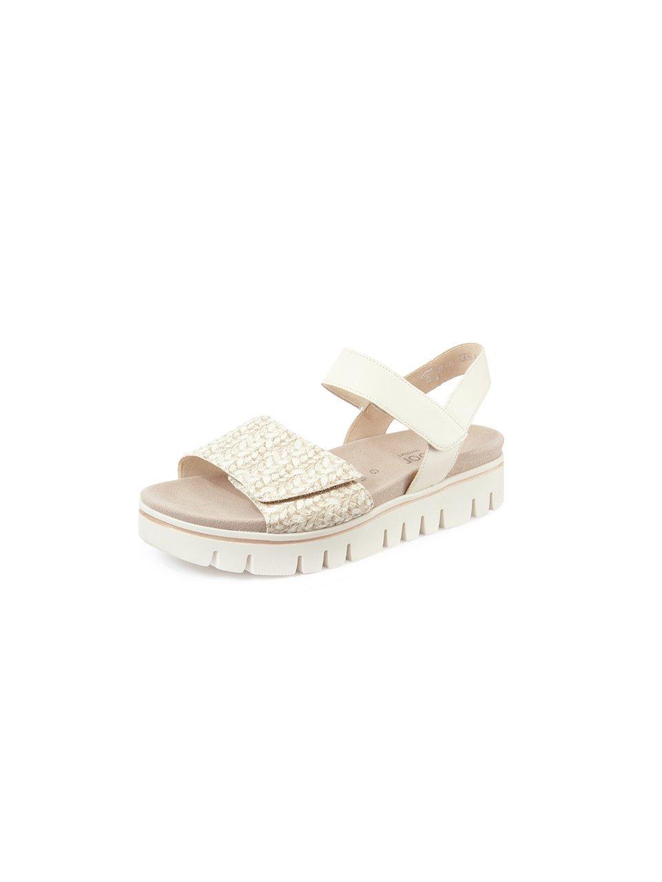 Sandalen hielbandjes Van Gabor Comfort beige