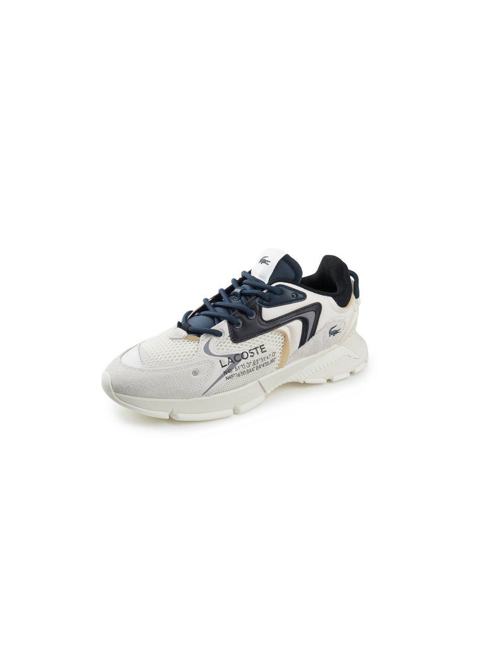 Lacoste Les sneakers lacets blanc noir