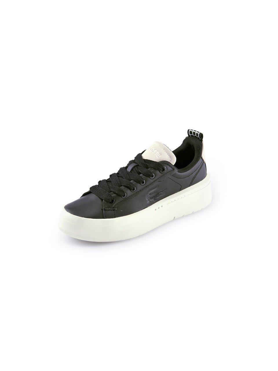 Plateausneakers Van Lacoste zwart