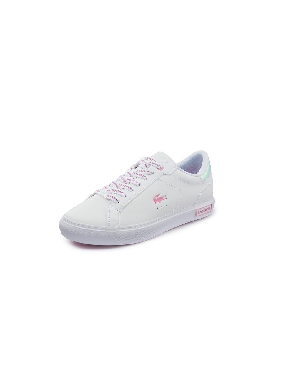 Plateausneakers Van Lacoste wit