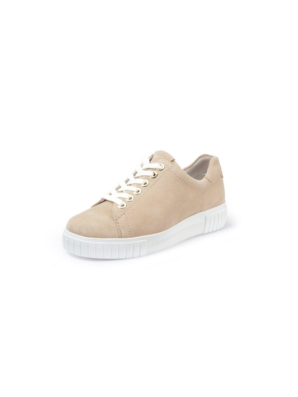 Veterschoenen Pippa kalfsnubuckleer Van Semler beige