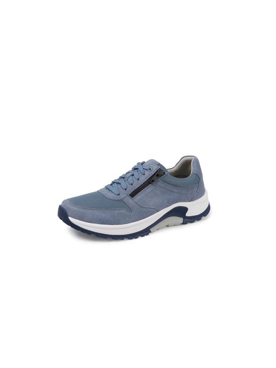 Sneakers kalfssuèdeleer Van Rollingsoft blauw