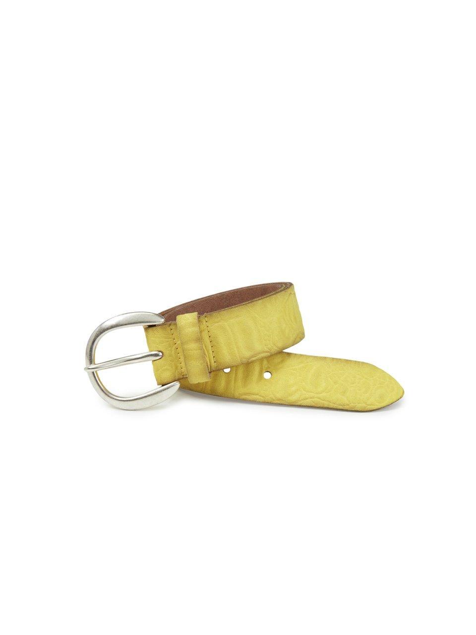 Image of Belt Peter Hahn yellow