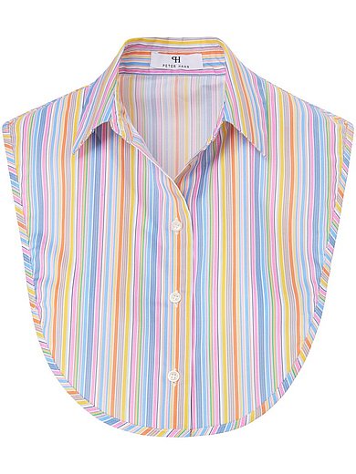 Peter Hahn - Blouse collar with stripes