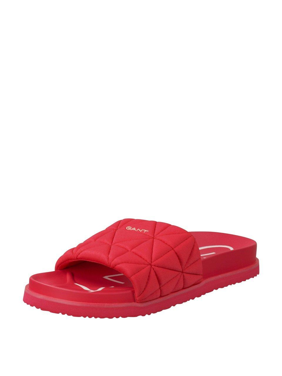 Slippers Van GANT rood