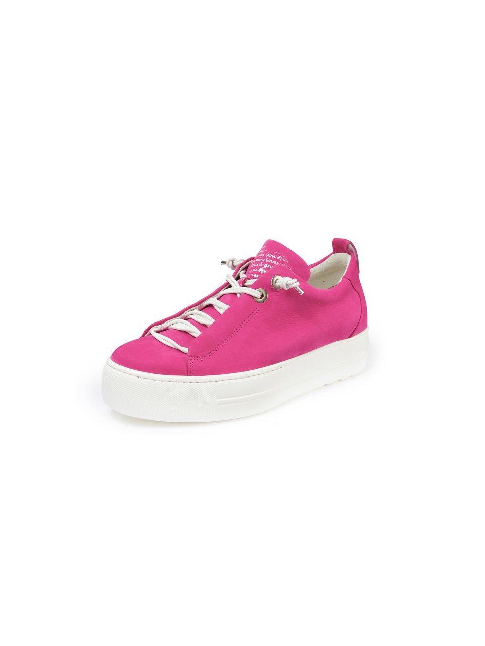 Sneakers kalfsnappaleer Van Paul Green pink