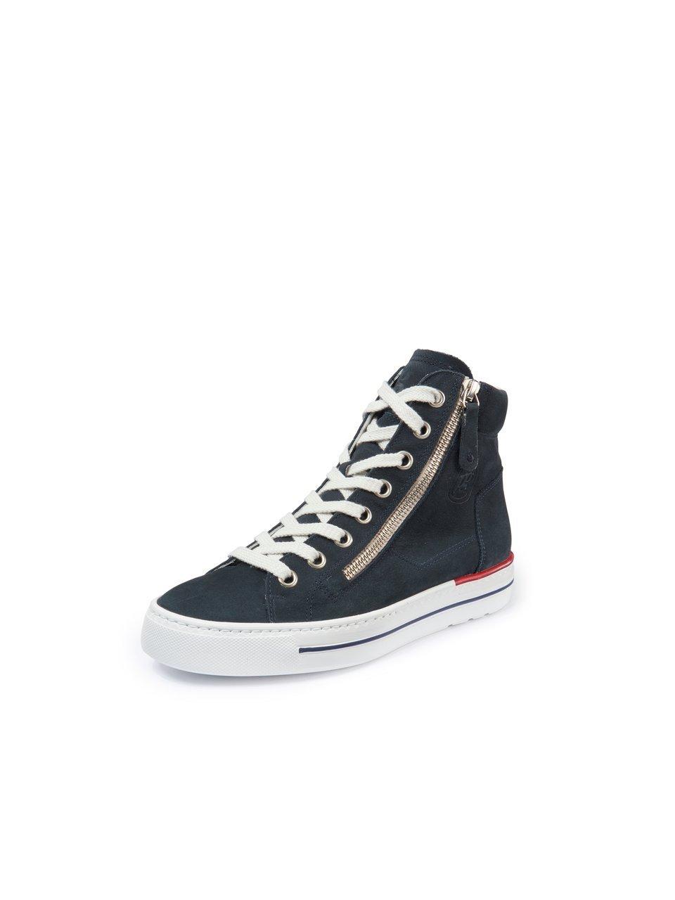 Enkelhoge sneakers frottévoering Van Paul Green blauw