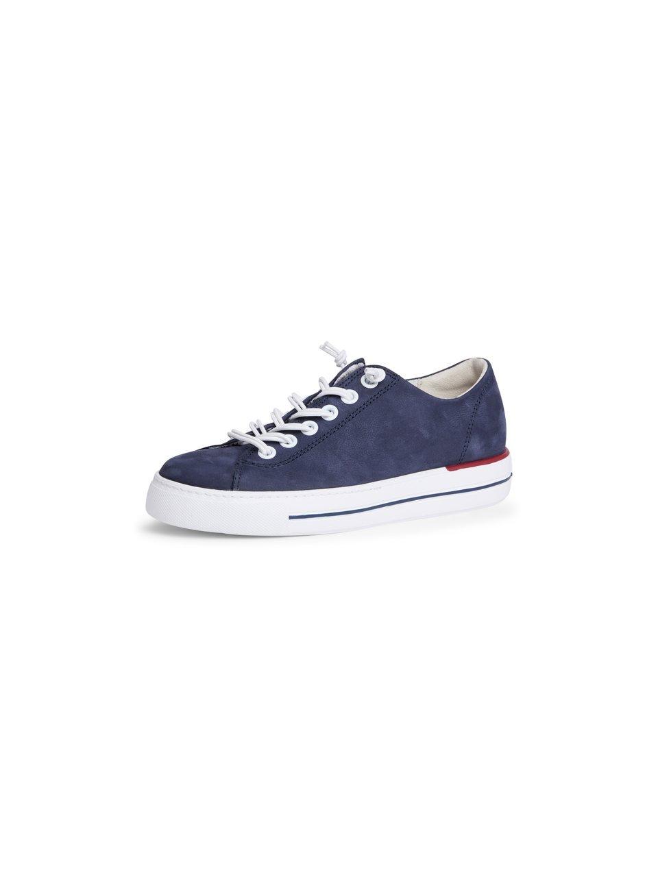 Sneakers elastische vetersluiting Van Paul Green blauw