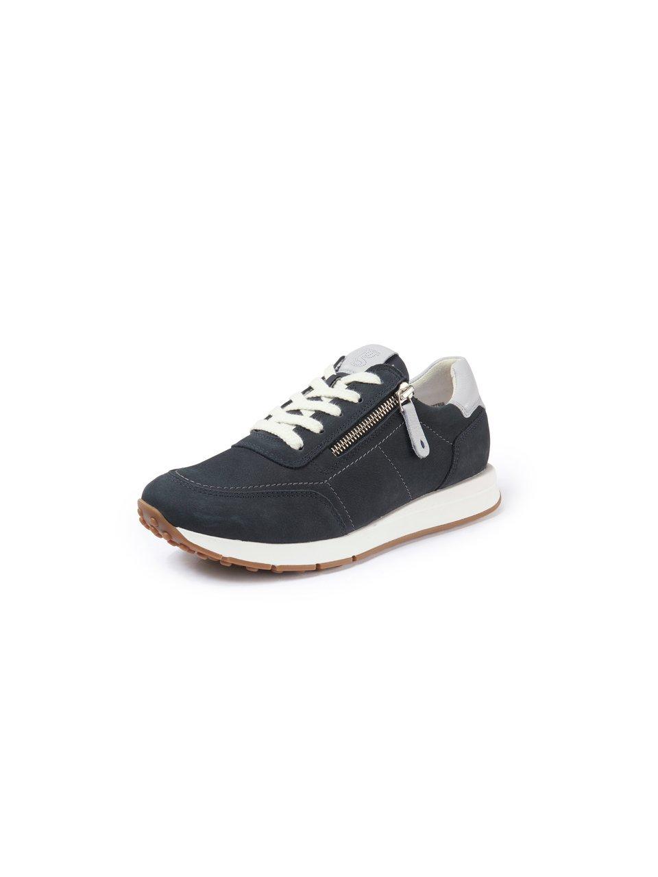 Sneakers kalfsnubuckleer Van Paul Green blauw