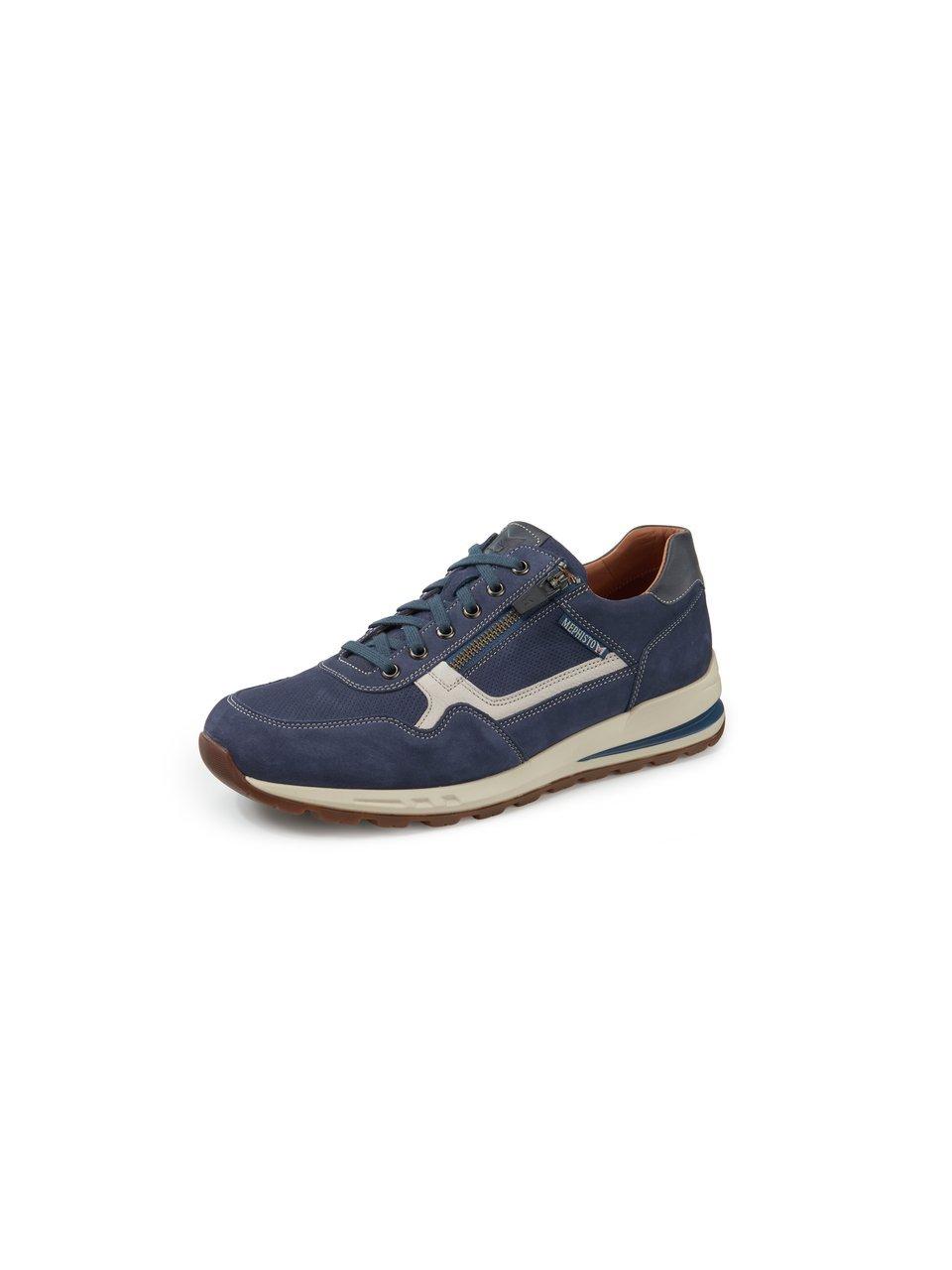 Mephisto Sneaker Bradley Navy Blauw Nubuck