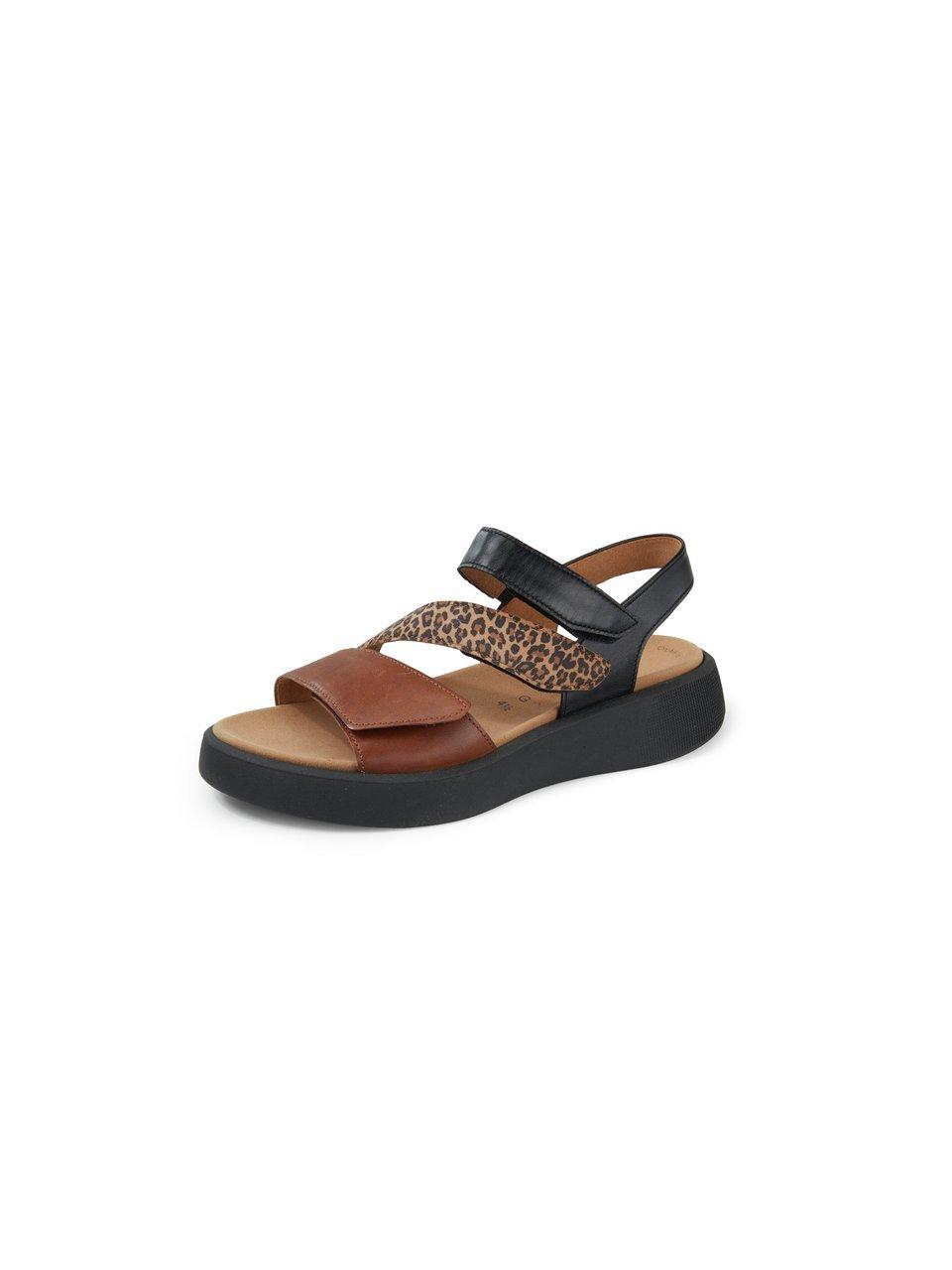 Sandalen elastische inzetten Van Gabor Comfort zwart