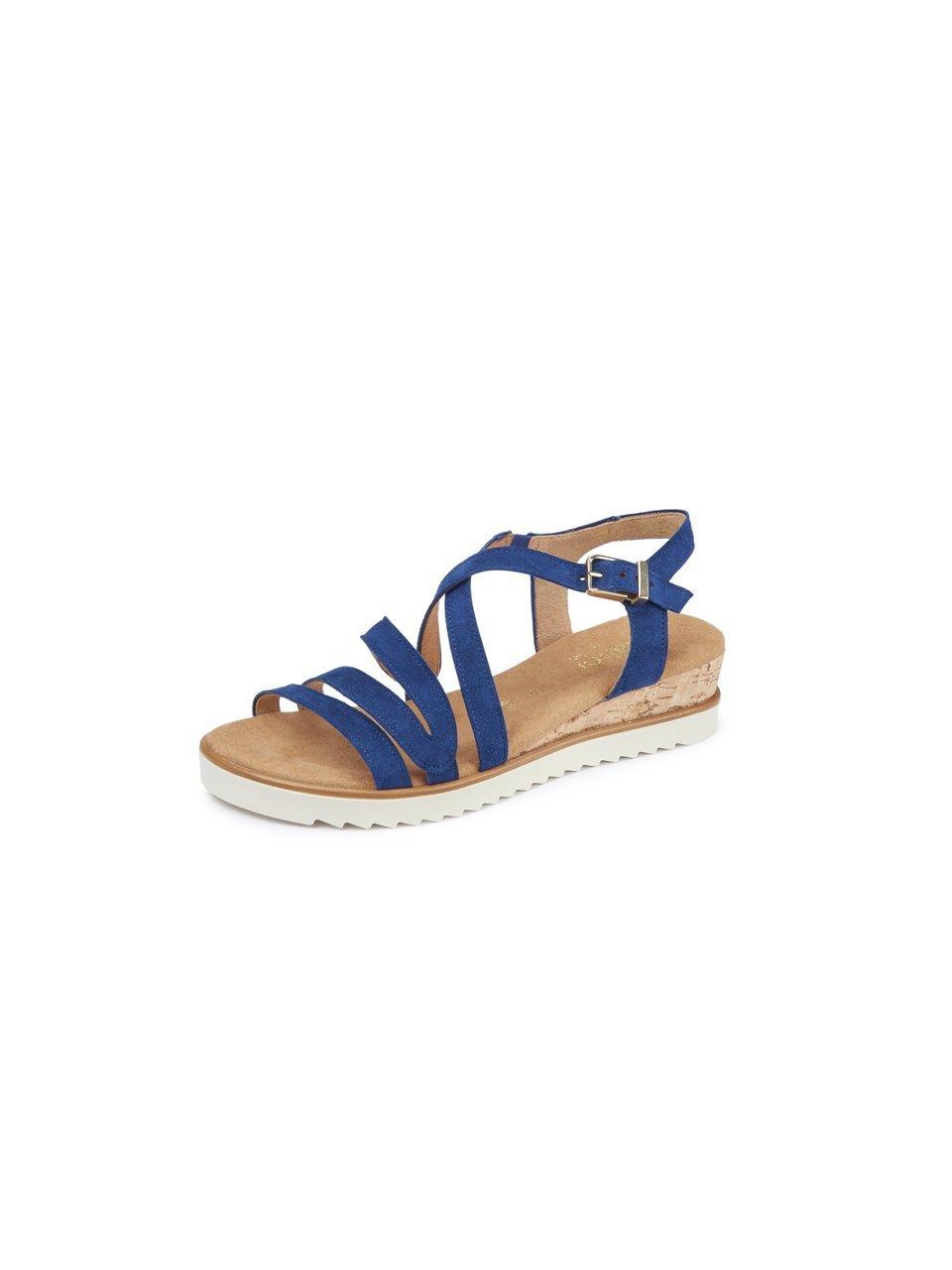 Sandalen geitensuèdeleer. Van Gabor Comfort blauw