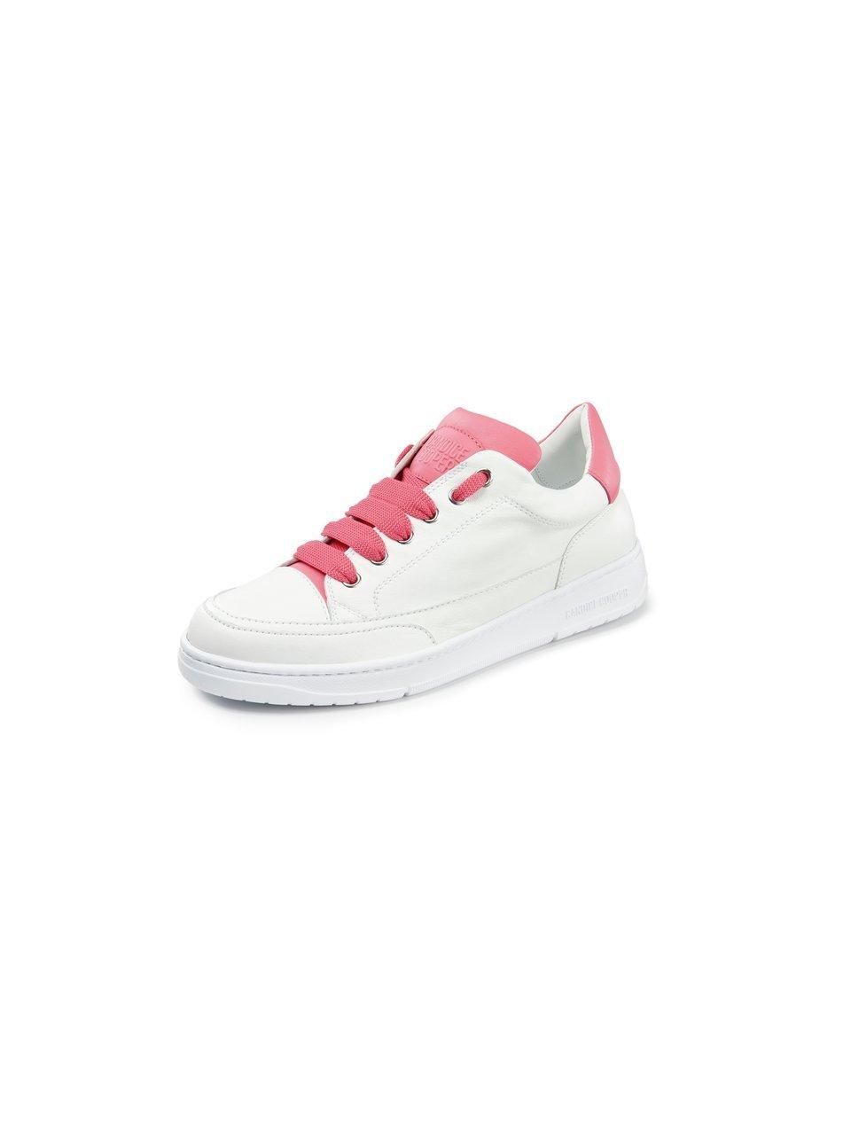 Sneakers Velanie Nappa Plonge Van Candice Cooper wit