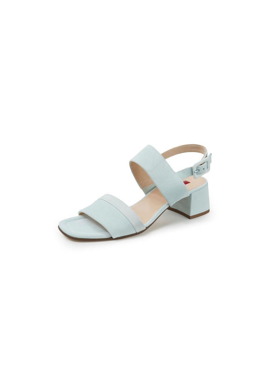 Sandalen geitensuède Van Högl blauw