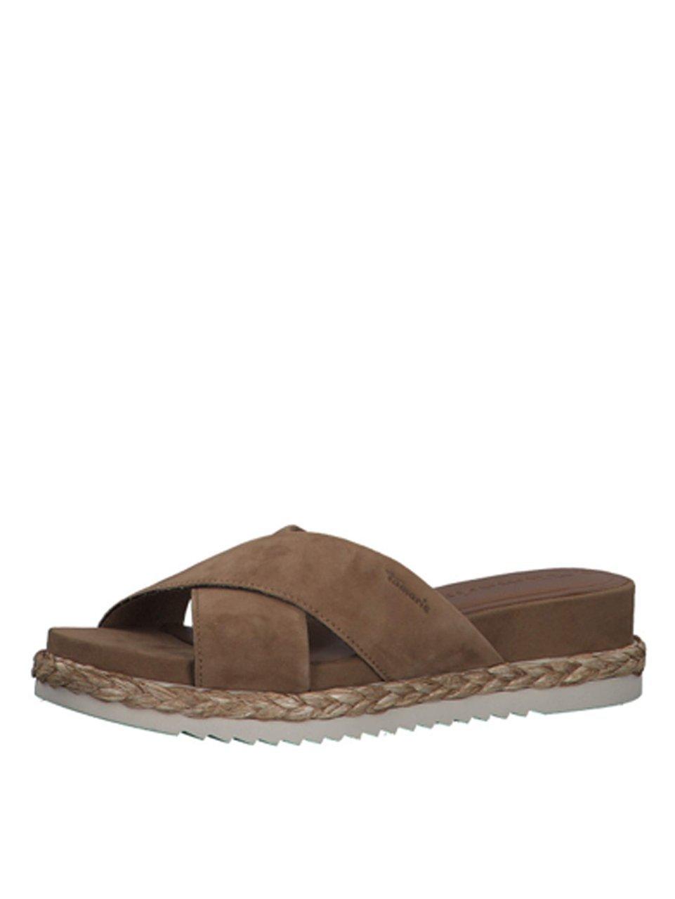 Slippers Van Tamaris bruin