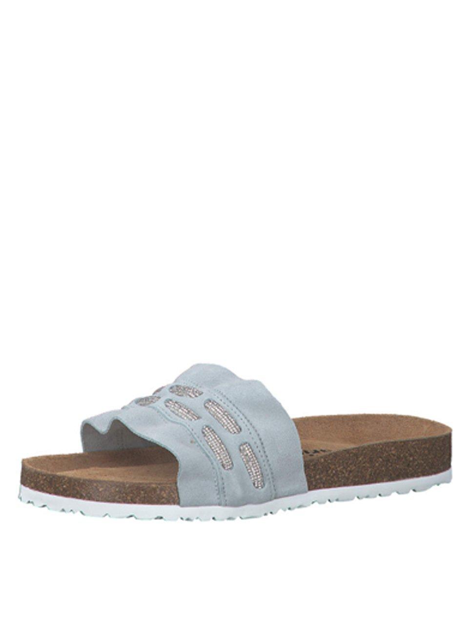 Slippers Van Tamaris blauw