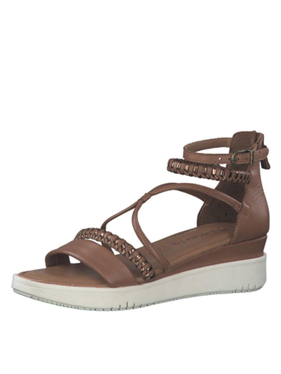 Sandalen met rieten online zool