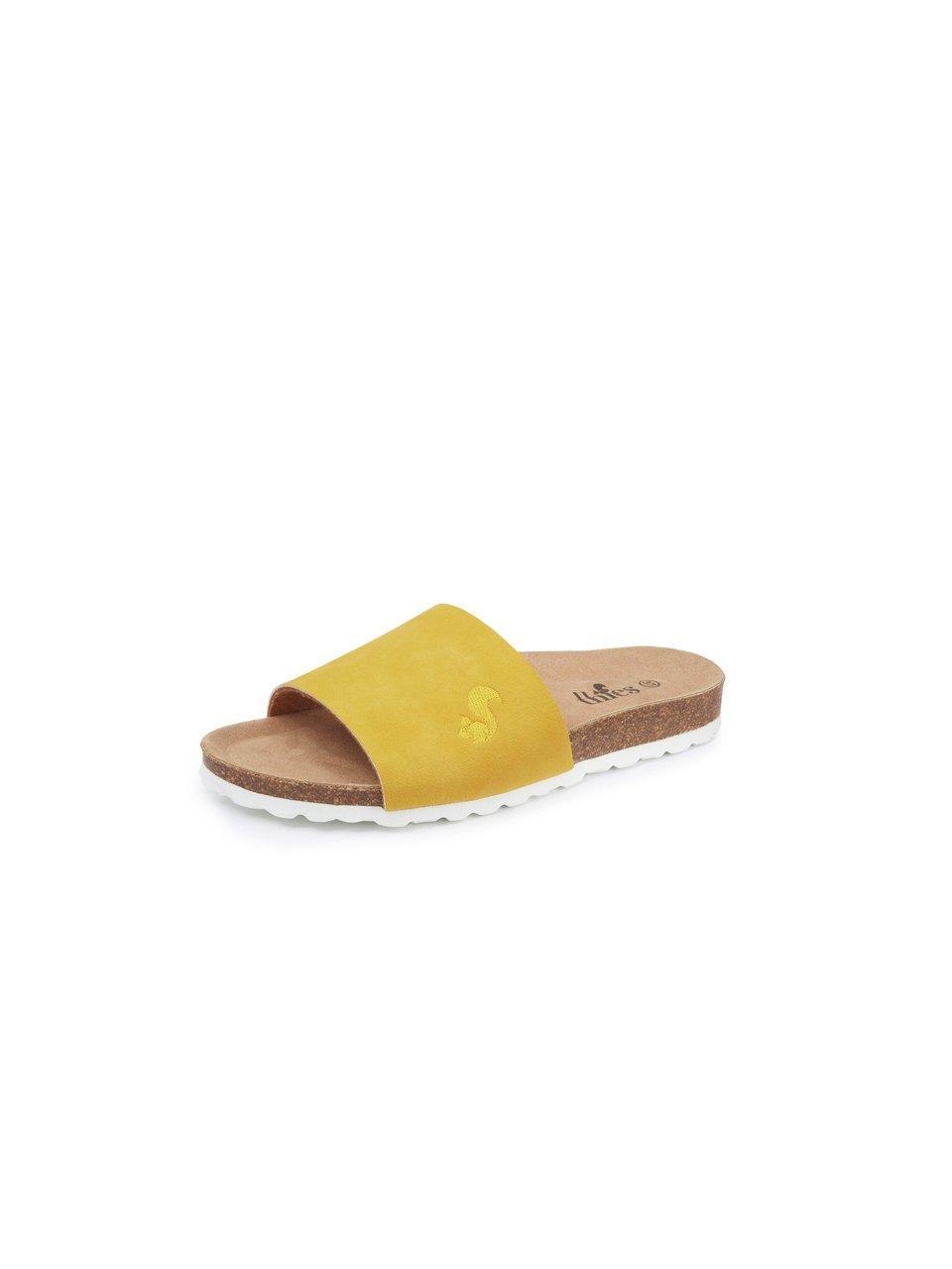 Slippers Boodie Soft Van THIES geel