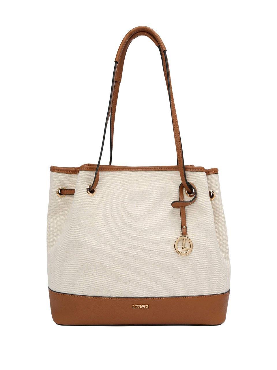 Handtas Van L.Credi beige