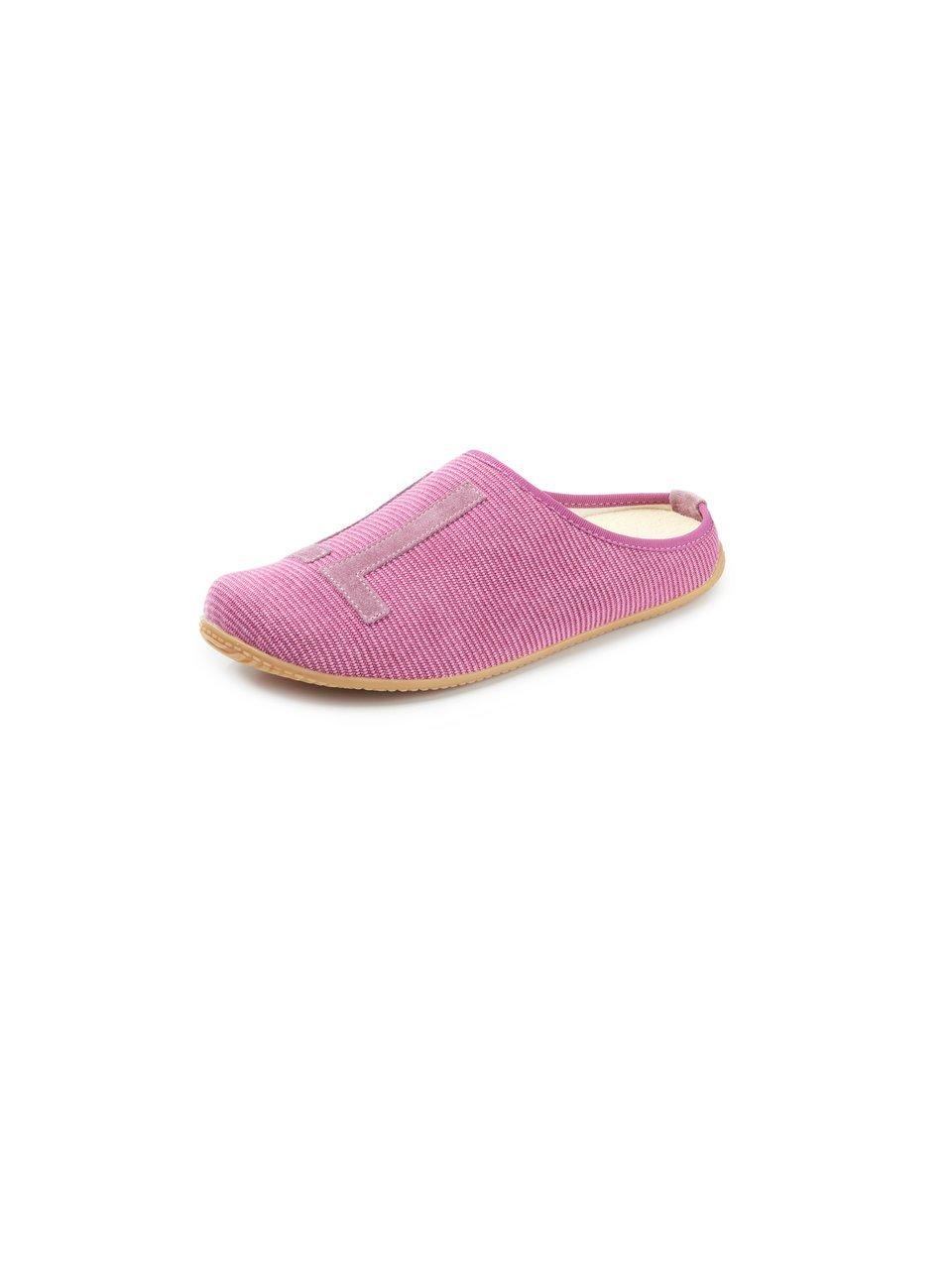 Pantoffels textiel Van Living Kitzbühel pink