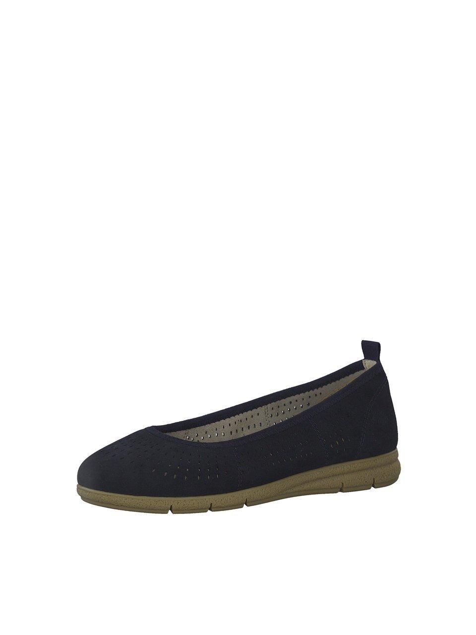 Ballerina's Van Tamaris Comfort blauw