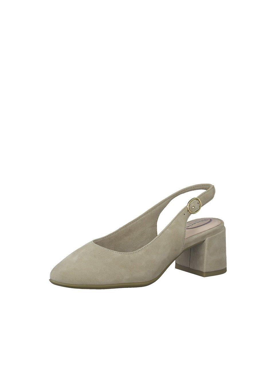 Tamaris Comfort Pumps beige Leer - Dames - Maat 41