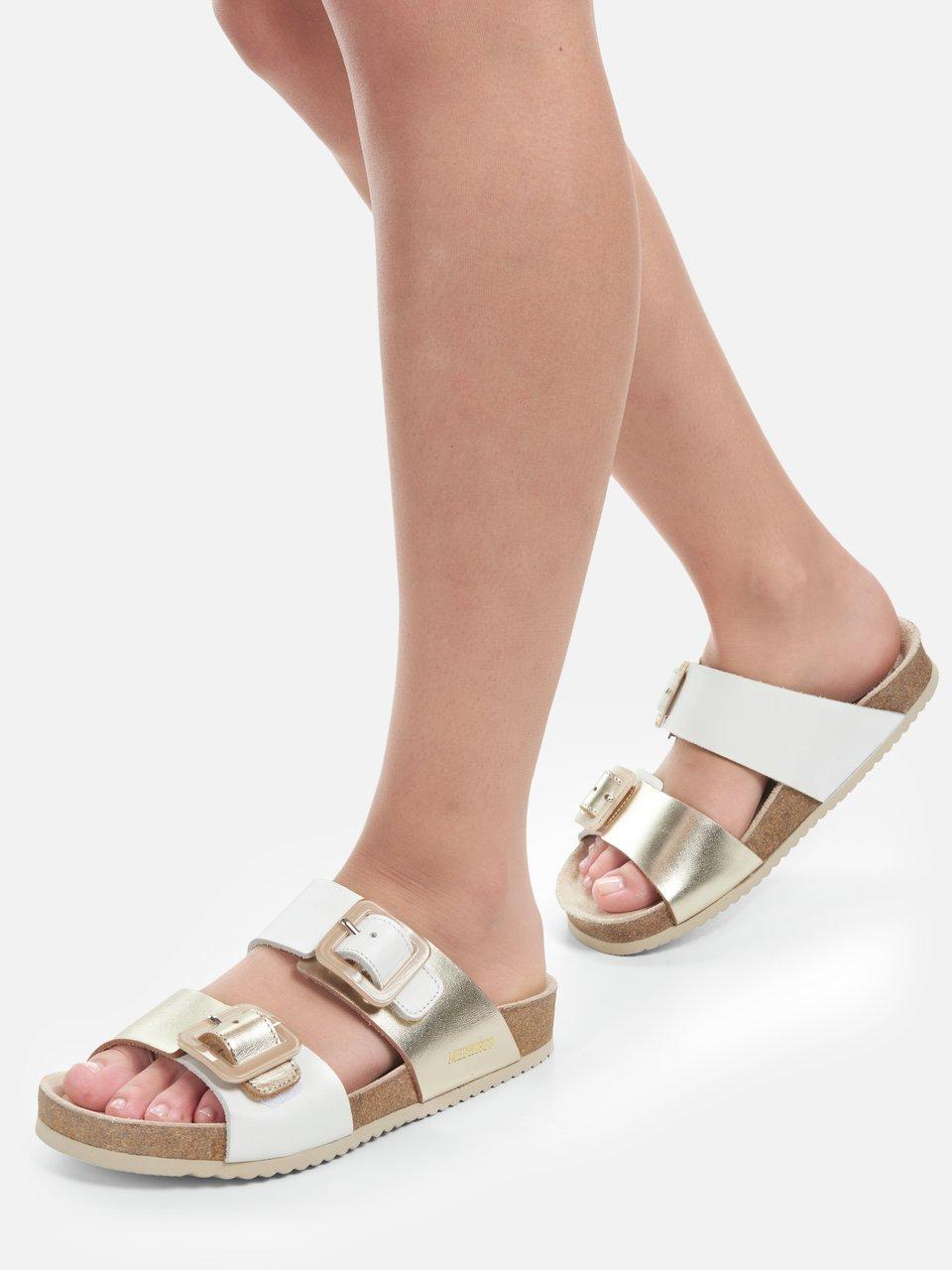 Mephisto - Slippers met klittenbandsluitingen