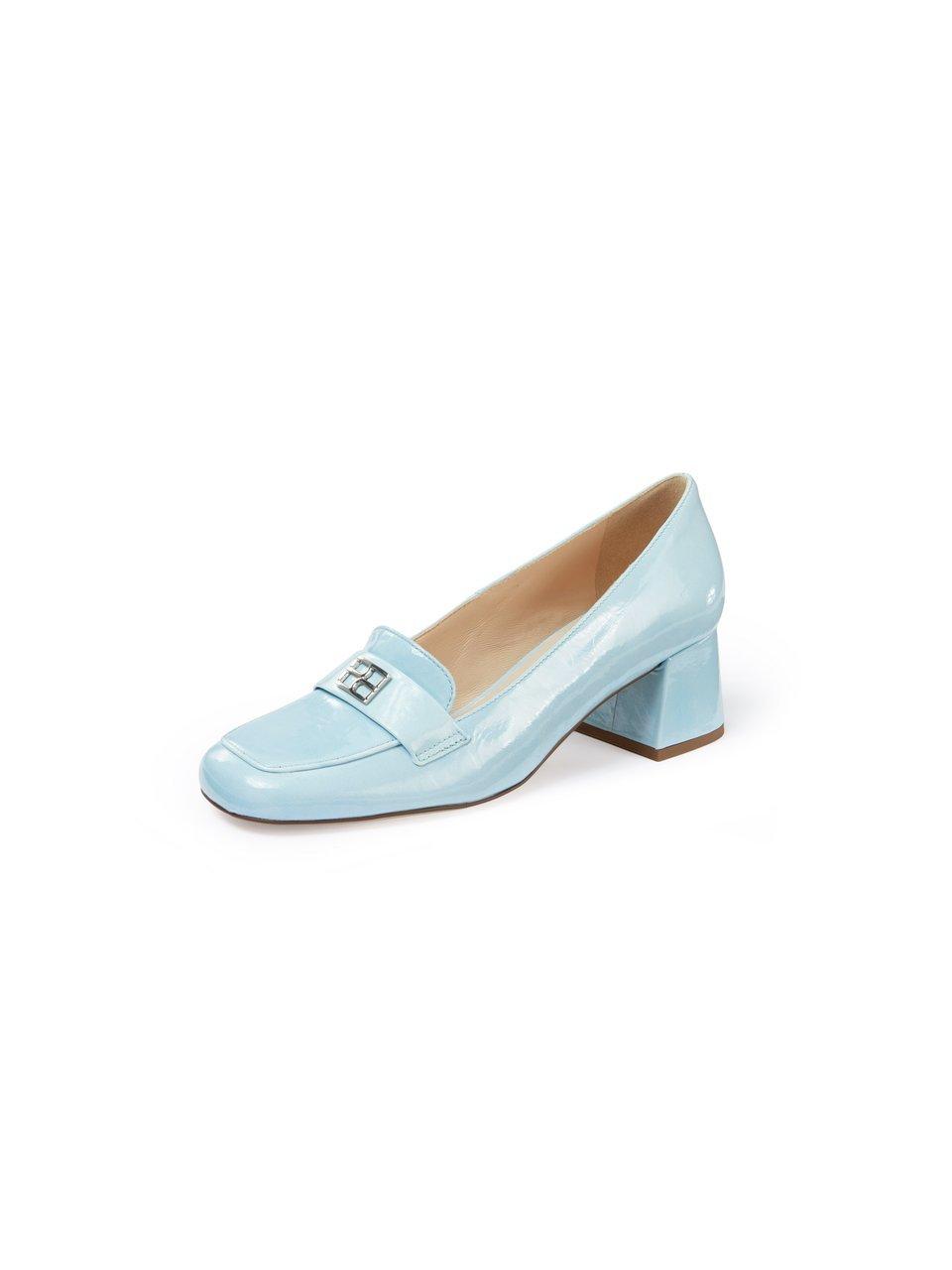 Högl Helen - dames pump - blauw - maat 40 (EU) 6.5 (UK)