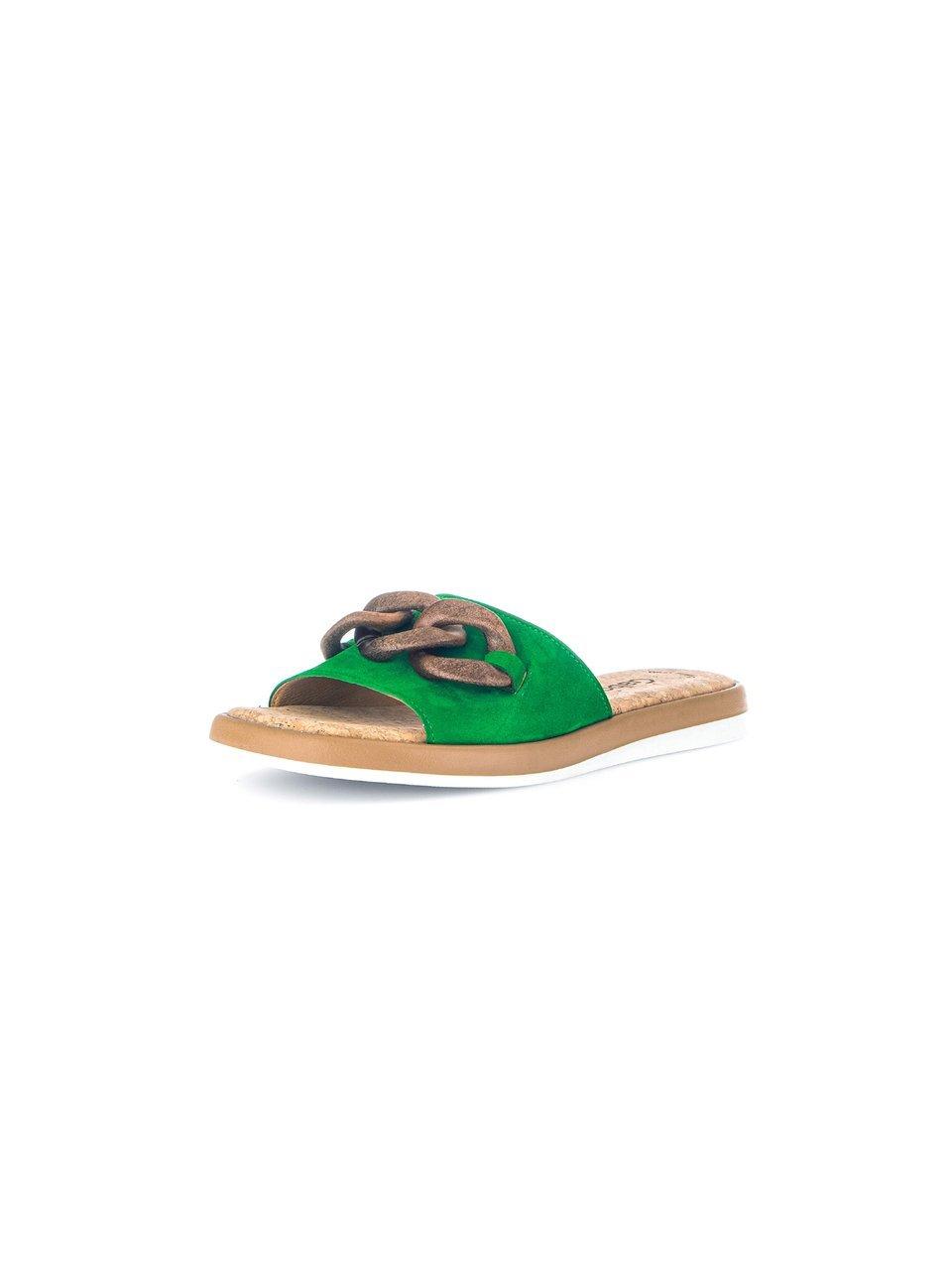 Slippers Van Gabor groen