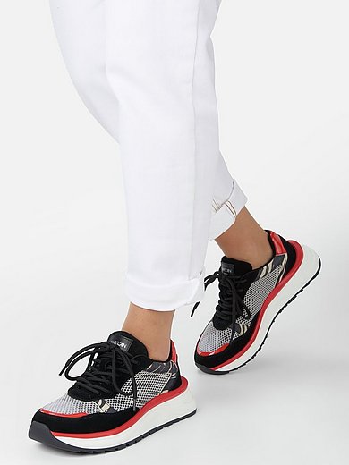 Marc Cain - Running sneakers - black/red